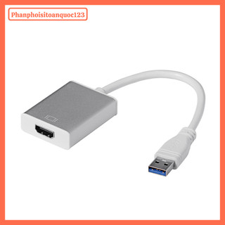 Cáp Chuyển USB 3.0 Sang HDMI/VGA – Hỗ Trợ Full HD 1080P – Tương Thích Windows/Mac