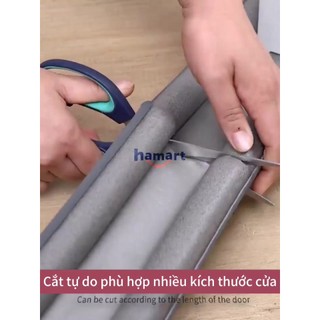 Thanh chặn cửa chắn khe cửa đa năng Ron Xốp Chắn Khe Cửa, Ngăn Côn Trùng Bụi Bẩn, Giữ Hơi Lạnh Điều Hòa 4 Màu-ShopGD