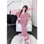 TNQD cánh dơi 1 túi Đồ nữ mặc nhà áo tay ngắn quần dài phối màu trơn sang chảnh mẫu chất lụa latin