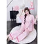 TNQD cánh dơi 1 túi Đồ nữ mặc nhà áo tay ngắn quần dài phối màu trơn sang chảnh mẫu chất lụa latin