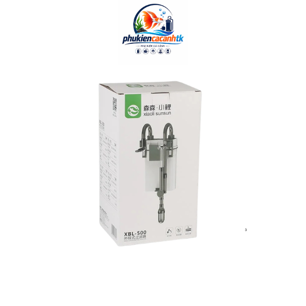 LỌC TREO XBL LỌC THỦY SINH CÓ HÚT MẶT. XBL300, XBL400, XBL500, XBL600.