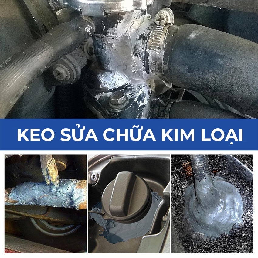 [Mua 1 tặng 1] Keo Đúc Hàn Chịu Nhiệt Độ Cao, Chất Sửa Chữa Kim Loại Công Nghiệp, Kết Dính Ống Nước, Bình Nhiên Liệu, Bì