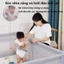 CONDIRAKY Rào chơi cho trẻ em Mẫu mới 2026 Chất liệu cho mẹ và bé Dành cho bé từ 0-3 tuổi