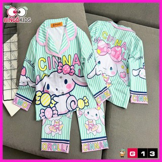Pijama Bé Gái Thun Lạnh 3D – Đồ Ngủ Bé Gái Dài Tay Mềm Mịn Siêu Dễ Thương