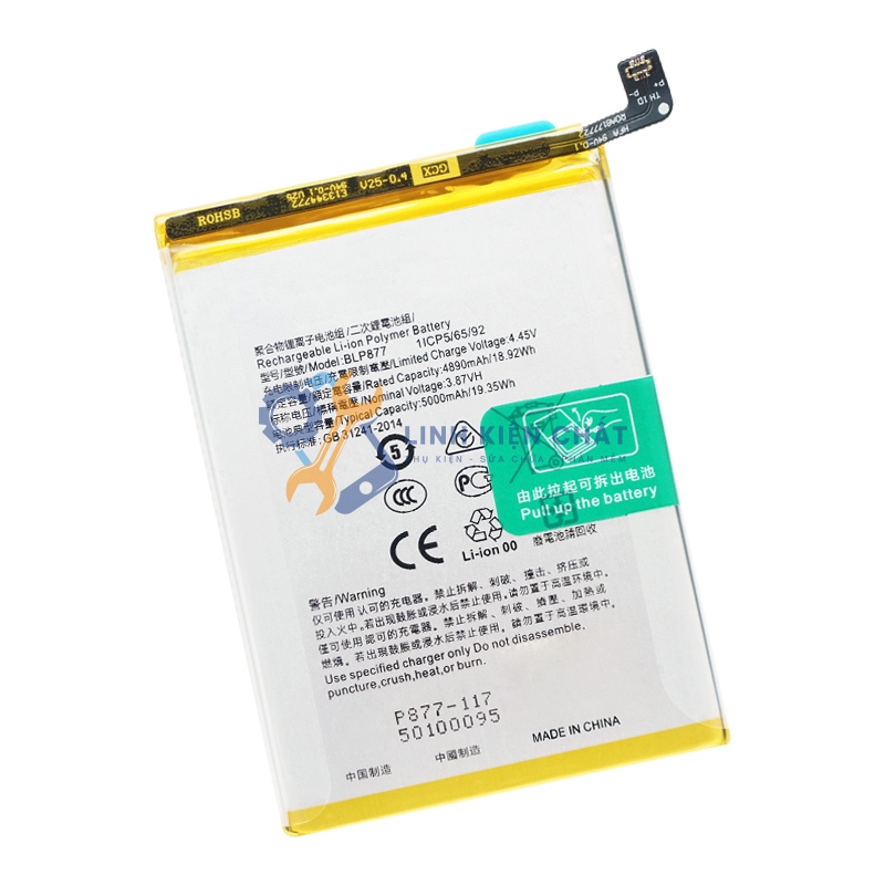 Pin cho Realme Note 50 RMX3834 5000mAh Zin - Hàng nhập Khẩu | Shopee ...