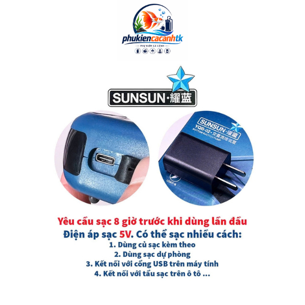 MÁY SỦI OXI TÍCH ĐIỆN SIÊU ÊM SUNSUN SỬ DỤNG KHI CÚP ĐIỆN.