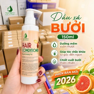 [TẶNG KEM BODY] Bộ 3 gội xả bưởi Ngân Bình - Giảm gãy rụng, phục hồi tóc hư tổn