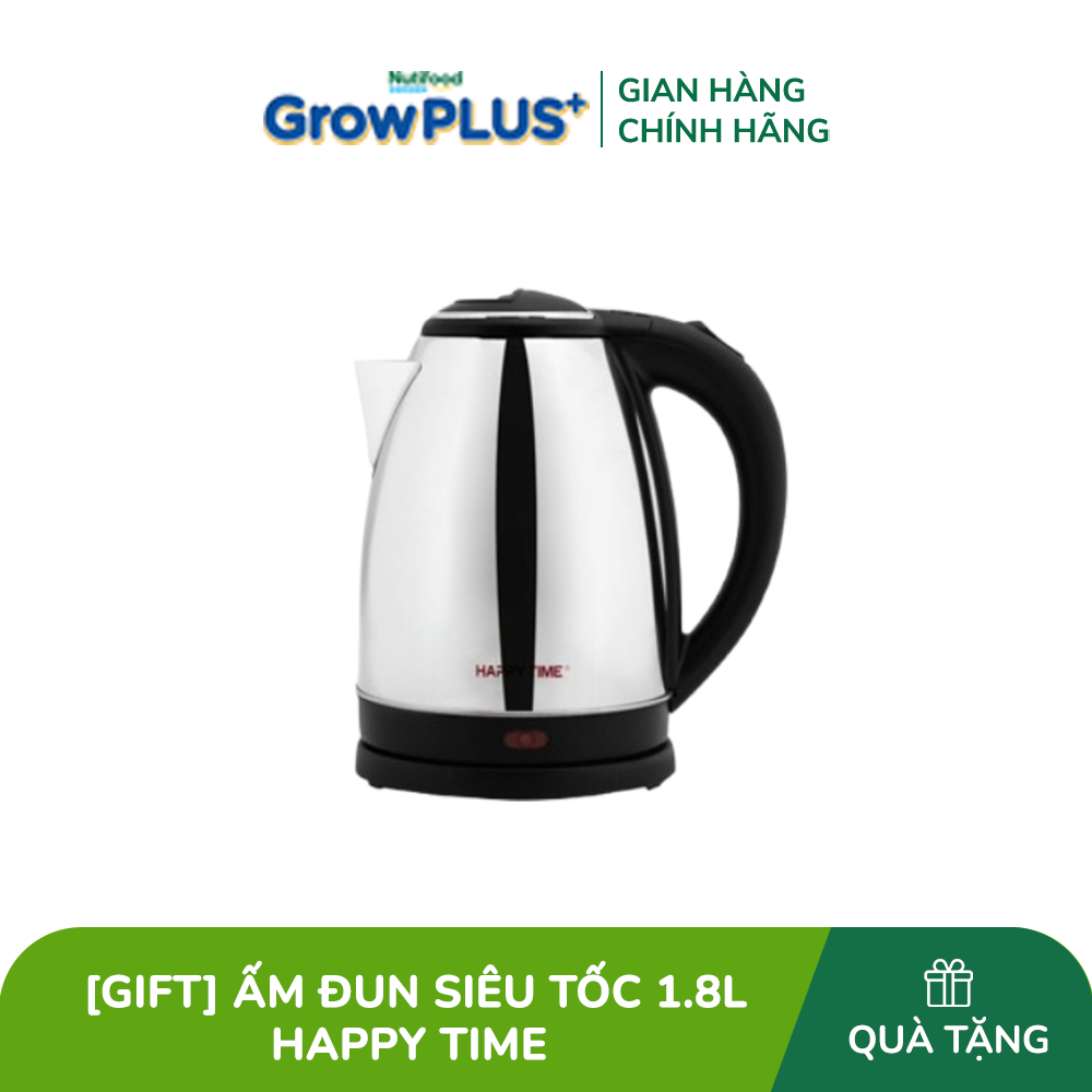 [GIFT] Ấm siêu tốc Inox 1.8L Happy Time