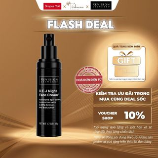 Kem Dưỡng Chứa 0.25% Retinol Tái Tạo Trẻ Hóa Da Màng Đáy Revision Skincare D-E-J Night Face Cream