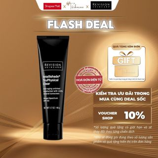Kem Chống Nắng Bảo Vệ Da 4-trong-1 Revision Skincare Intellishade TruPhysical Clear