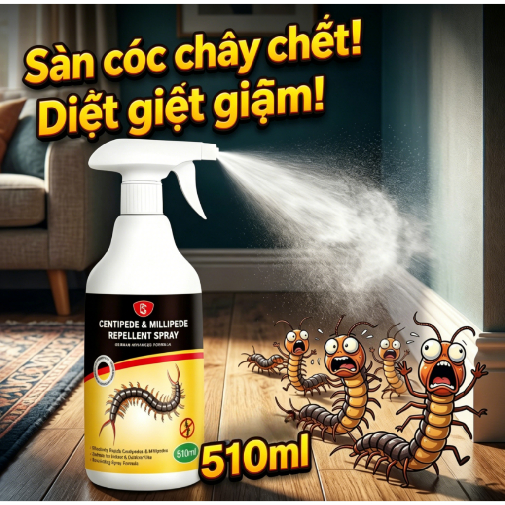 💨 xitdudiret thudc diet ret trong nha Đức nhập khẩu｜Diệt rết siêu nhanh｜Mua 1 tặng 1 deal khủng 510ml