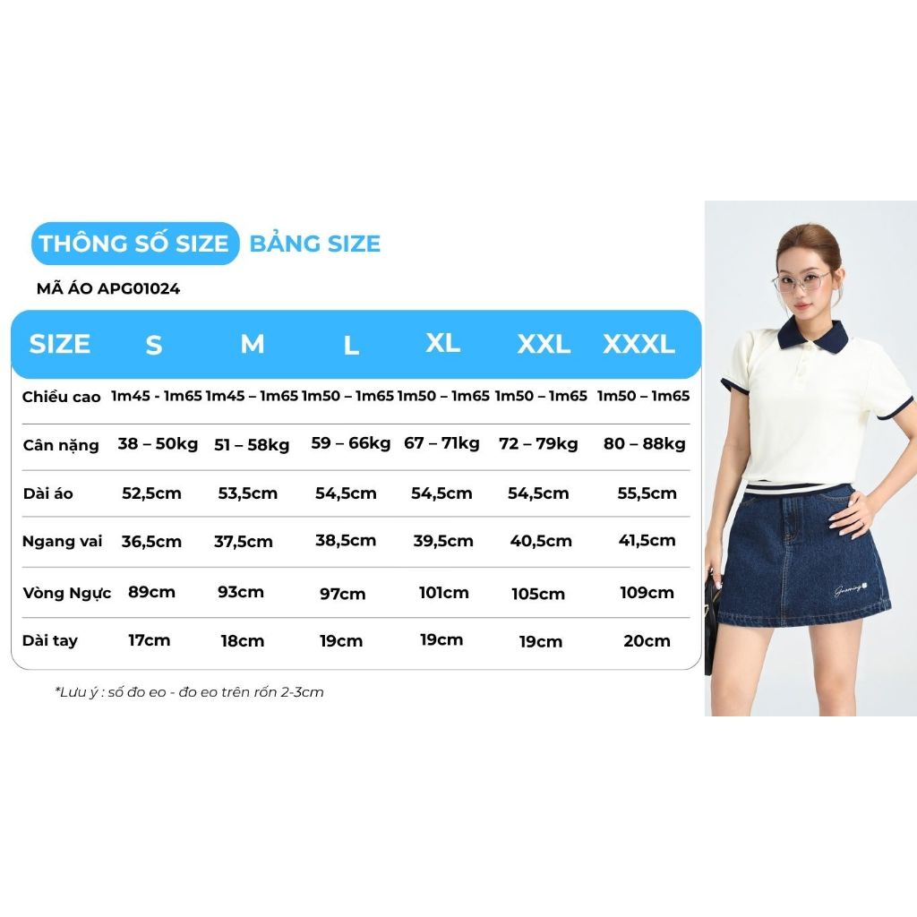 Áo Polo Nữ GUMAC Áo Thun Có Cổ Chất Tổ Ong Thoáng Mát Bo Phối Sọc Trẻ Trung Năng Động APG01024