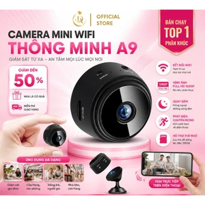 Camera Wifi Thông Minh Giám Sát An Ninh Trông Nhà Trông trẻ Xem trưc tiếp trên điện thoại A9