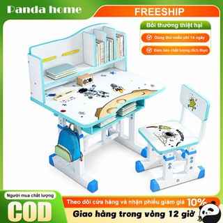Bàn Học Thông Minh Đa Năng Cho Bé 3-16 Tuổi Bộ Bàn Học Đa Năng Có Giá Sách Chống Lắc GIẢM SỐC 40%