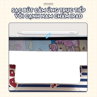 Bao da iPad Origami Cute Double Magnetic, Cover tháo rời & hít đôi dành cho iPad Pro11-13, Air 2026, A16 v.v by MèoBer