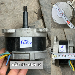 Mô Tơ 3 Pha Không Chổi Than Ryobi Hàng Bãi Nhật - Động Cơ Brushless Siêu Khỏe, Cốt 13mm / Ren 10mm