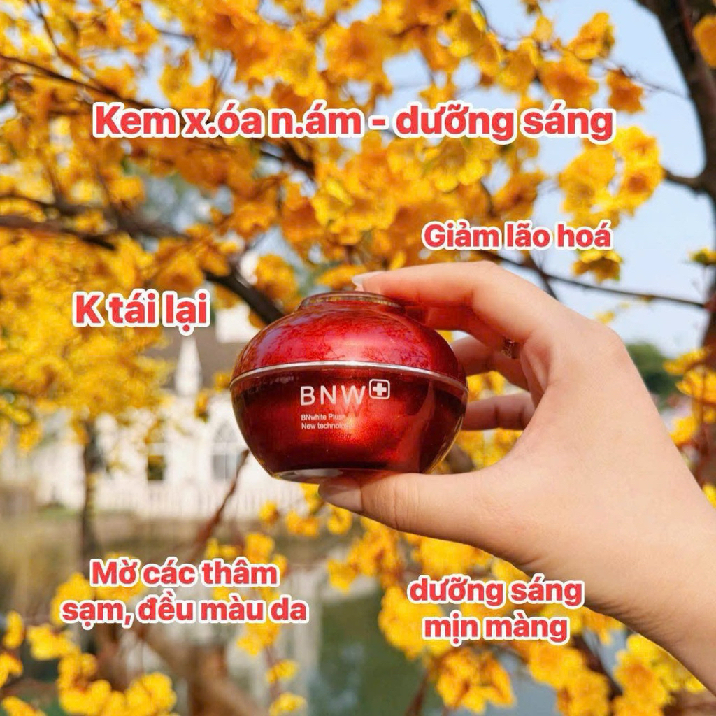 Kem dưỡng da sáng nhẹ nhàng, giúp da luôn căng bóng và mịn đẹp BNW