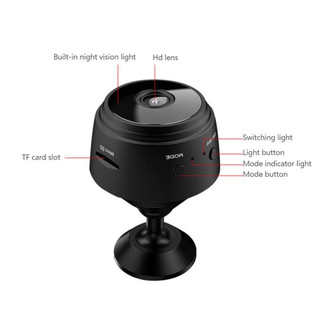 Camera Mini Wifi A9 Full HD 1080PH Hỗ Trợ Đàm Thoại 2 Chiều Ghi Hình Siêu Nét.Camera mini A9 giấu kín