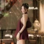 ÁO LỤA HỞ LƯNG KÈM PHỤ KIỆN