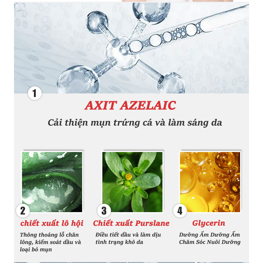 kem chấm mụn Gel giảm mụn, chóng loại bỏ mụn bọc,giảm thâm ngăn mụn tái phát, kem bôi mụn làm mờ thâm mụn