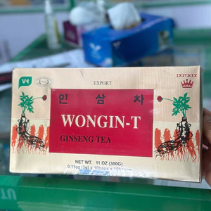 CHÈ/ TRÀ SÂM WONGIN - T GOLD THÀNH PHẦN SÂM HỘP 100 GÓI