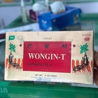 CHÈ/ TRÀ SÂM WONGIN - T GOLD THÀNH PHẦN SÂM HỘP 100 GÓI