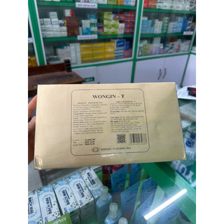 CHÈ/ TRÀ SÂM WONGIN - T GOLD THÀNH PHẦN SÂM HỘP 100 GÓI