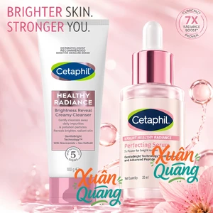Serum Cetaphil Bright Healthy Radiance Perfecting Serum 30ml | BRIGHT HEALTHY RADIANCE CLEANSER 100g