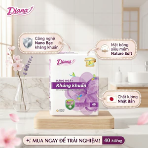🌸 BVS DIANA SENSI HÀNG NGÀY KHÁNG KHUẨN (40) – SẠCH THOÁNG, TỰ TIN MỖI NGÀY