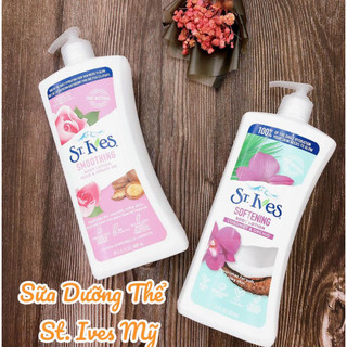 [Hàng Mỹ] Sữa Dưỡng Thể St.Ives 621ml Vitamin E I Lúa mạch I Collagen Nhập khẩu Mỹ - CÔ THƯ MARKET
