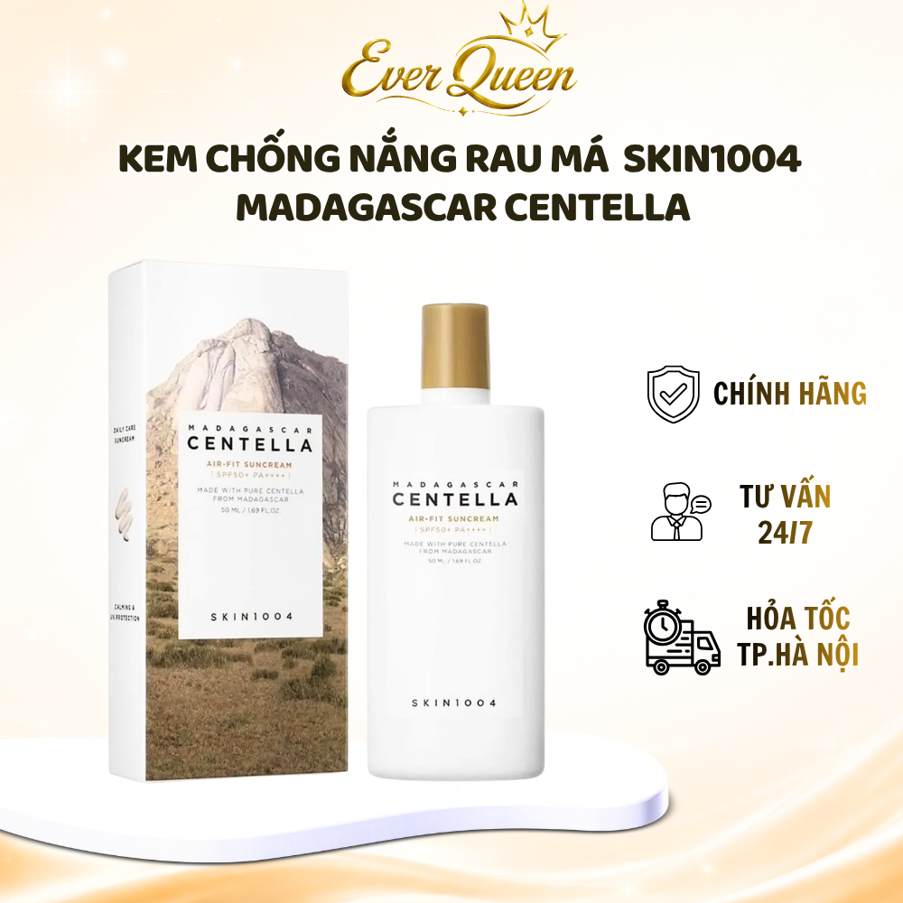 Kem Chống Nắng Vật Lí Skin1004 Madagascar Centella Air Fit Sun Cream Plus - Ever Queen