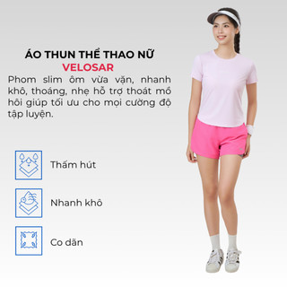 Áo Thể Thao Nữ Velosar RTS-20086 Đa Năng Thoải Mái, Thấm Hút, Nhanh Khô