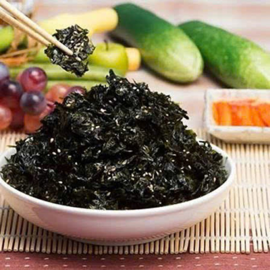 (CHÍNH HÃNG) Rong Biển Vụn Có Vừng 300G Teasan Nhập Khẩu Hàn Quốc Chính Ngạch Thơm Ngon