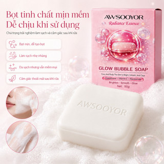 Xà phòng bọt tinh chất dưỡng sáng, cho làn da tươi tắn hơn, làm sạch dịu nhẹ, dùng cho mặt và cơ thể, bọt mịn m