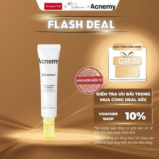 Kem Dưỡng Kiềm Dầu, Kháng Khuẩn Giảm Mụn Và Ngừa Thâm Sẹo Acnemy Zitcontrol Moisturizer