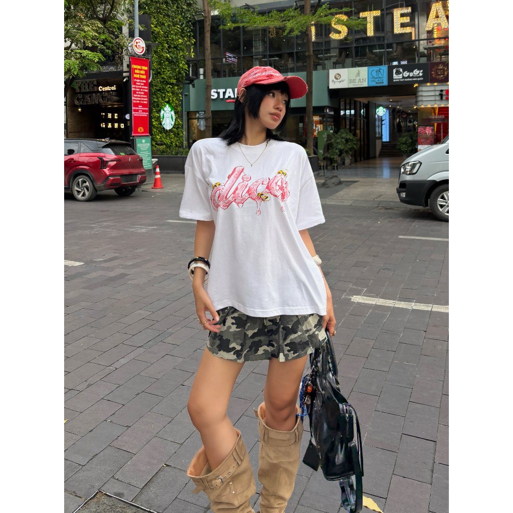 Áo Thun Dico Fluffy Print T-Shirt | BigBuy360 - bigbuy360.vn