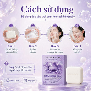 Xà phòng bọt tinh chất dưỡng ẩm, dùng cho mặt và cơ thể, dưỡng ẩm dịu nhẹ 50g, làm sạch bụi bẩn bề mặt, bọt mịn