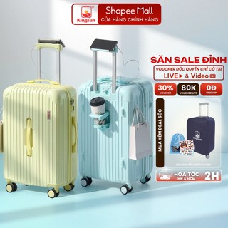 Vali Du Lịch Khóa Kéo Kingsun A61 Size 20/24/28 Nhựa ABS+PC Thời Trang Bảo Hành 5 Năm