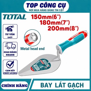 Bay lát gạch TOTAL chính hãng, cao cấp - cán cầm chắc chắn, trét keo – xi măng mịn đều DNTT