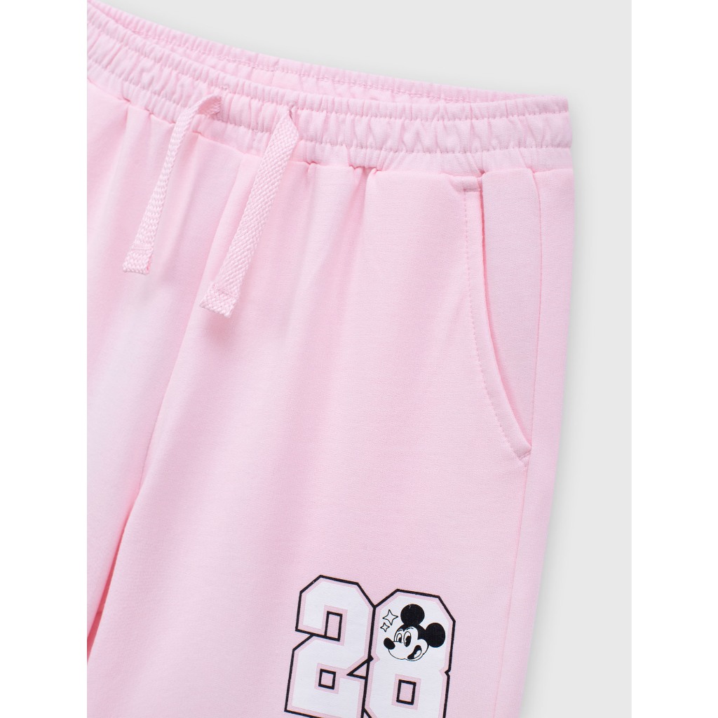 Quần short unisex trẻ em CANIFA ống suông chất cotton USA mềm mại thấm hút in họa tiết 3BS26S002