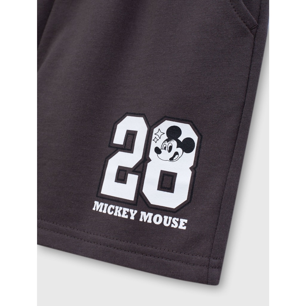 Quần short unisex trẻ em CANIFA ống suông chất cotton USA mềm mại thấm hút in họa tiết 3BS26S002