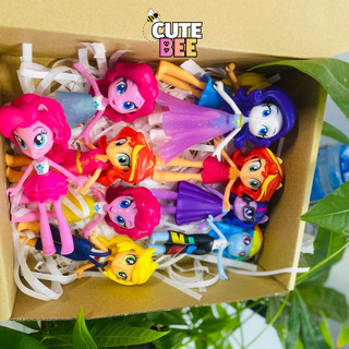 Đồ Chơi Búp Bê My Little Pony Equestria Girls 7cm Nhiều Khớp Cử Động Linh Hoạt - CUTE BEE