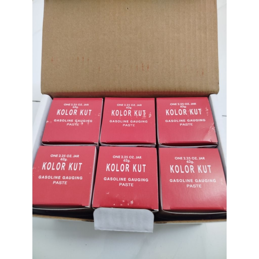 )  keo thử dầu , thuốc thử dầu Kolor kut . (thuốc thử dầu).