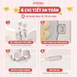 Quây Cũi Nhựa Gấp Gọn Khủng Long Cho Bé, Nhà Banh Cho Bé Tặng Kèm Thảm + Bóng + Vòng Bóng Rổ - Bảo Hành Trọn Đời — ảnh 6