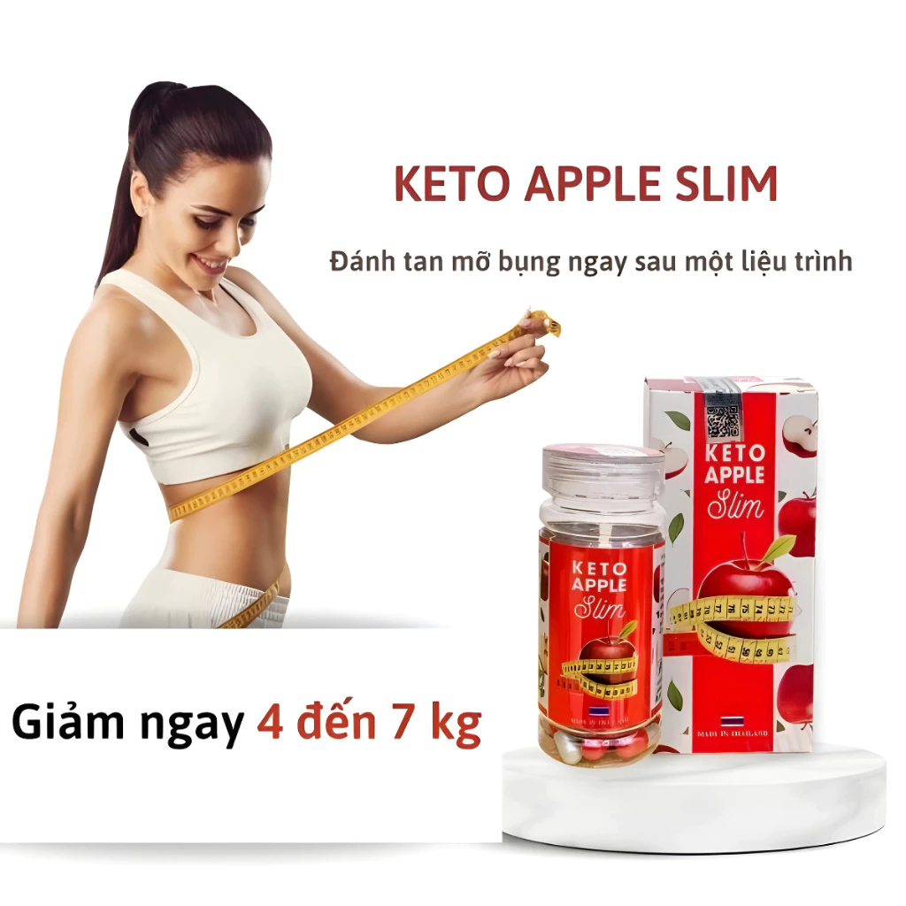 Thảo Mộc Giảm Cân Keto Slim Chính Hãng Viên Uống giảm cân Thanh Lọc Cơ Thể Giữ Dáng Đẹp Da 30 Viên