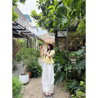 Quần Kaki Harem ForgirlStudio Dáng Ngố Ống Rộng, Chất Kaki Dày Dặn T219