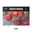 SketchPad 50 Tờ Giấy Vẽ Global Art 190GSM Vân Mịn Size A5/A4 Dùng Vẽ Phác Thảo, Màu Chì, Acrylic G007/8