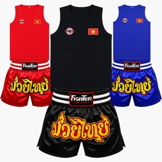 Quần Áo Muay Fighter - Tập luyện và thi đấu Muay Thái, Muay Thái Việt Nam