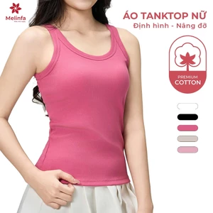 Áo ba lỗ Bratop nữ MELINFA có mút đệm 3D cố định nâng đỡ định hình, Áo Bratop nữ VAA0570