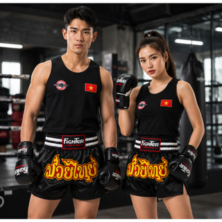 Quần Áo Muay Fighter - Tập luyện và thi đấu Muay Thái, Muay Thái Việt Nam
